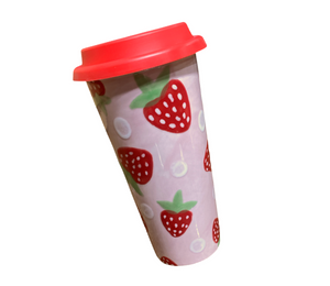 Provo Strawberry Travel Mug