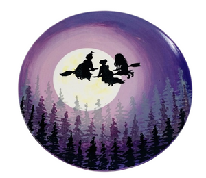 Provo Kooky Witches Plate
