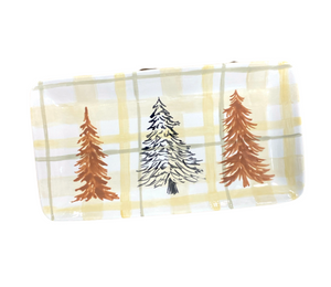 Provo Pines And Plaid Platter