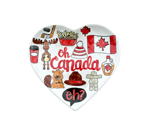 Provo Canada Heart Plate