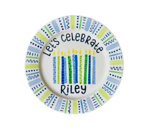 Provo Let's Celebrate Plate