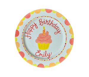 Provo Birthday Cupcake Plate
